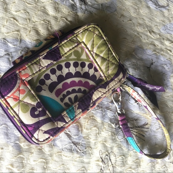Vera Bradley phone holder wristlet wallet - Picture 2 of 4